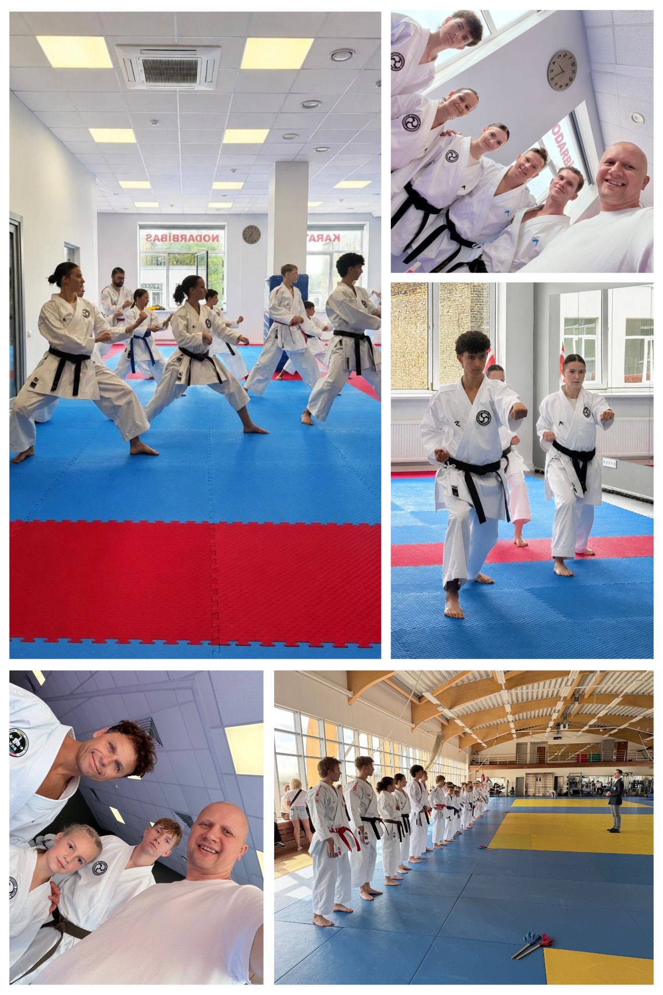 RTKK sportisti pilnveido KATA meistarību Latvijas Karatē Federācijas seminārs