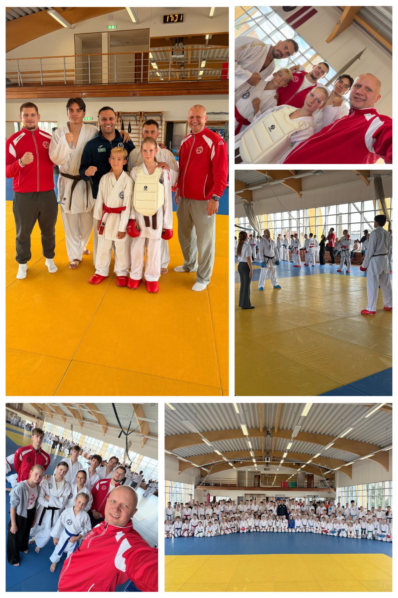 RTKK sportisti piedalās starptautiskajā Kumite nometnē Rīgā